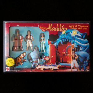 Disney Aladdin Cave of Wonders Vintage Play Set 1992 #5308 w/Original Box & Toys